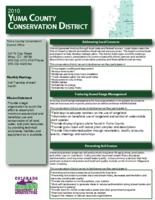 2010 Yuma County Conservation District