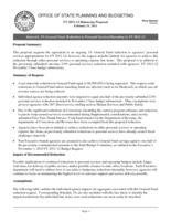 The path to fiscal sustainability : Governor Hickenlooper's FY 2011-2012 budget balancing plan. Statewide (Office of State Planning and Budgeting)