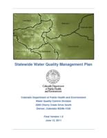 Statewide water quality management plan