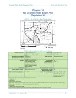 Statewide water quality management plan. Chapter 10 Rio Grande River Basin Plan