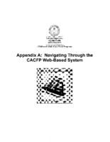 Child care center manual 2014. Appendix A: Navigating Through the CACFP Web-Based System