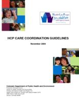 HCP care coordination guidelines