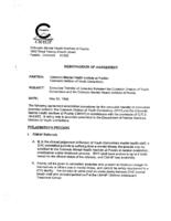 Statewide continuity of care policy. Attachment E, Memorandum of Agreement - Pueblo