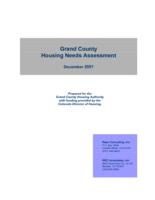 Grand County housing needs assessment