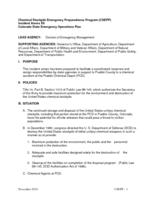 State of Colorado emergency operations plan. Chemical Stockpile Emergency Preparedness Program