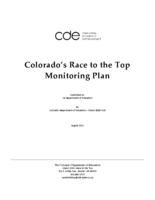 Colorado's race to the top monitoring plan