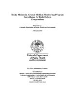 Supplemental update of cancer incidence in northeast Denver residents living in the vicinity of the Rocky Mountain Arsenal, 1997-2009