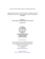 Supplemental update of cancer incidence in northeast Denver residents living in the vicinity of the Rocky Mountain Arsenal, 1997-2009