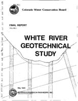 White River geotechnical study