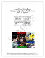 Colorado school emergency operations plan exercise toolkit. Exercise agenda template