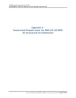 US 550 south connection to US 160. Appendix E, Constructed Projects Since the 2006 US 160 ROD