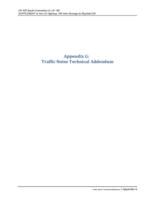 US 550 south connection to US 160. Appendix G, Traffic Noise Technical Addendum