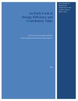 An early look at energy efficiency and contributory value : case studies of residential properties in the greater Denver metro area