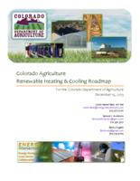 Colorado agriculture renewable heating & cooling roadmap