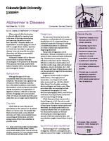 Alzheimer's disease