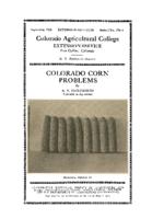 Colorado corn problems