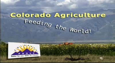 Colorado agriculture : feeding the world