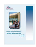 Hispanic Serving Institution Task Force (HSI) report status update