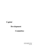 2008 Capital Development Committee : report to the Colorado General Assembly