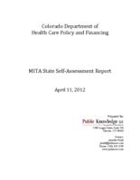 MITA state self-assessment report