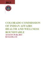 Colorado's state health innovation plan: Colorado Commission of Indian Affairs Health and Wellness roundtable