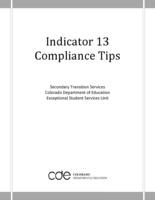 Indicator 13 compliance tips
