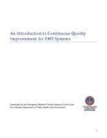 An introduction to continuous quality improvement for EMS systems
