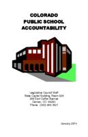 Colorado public school accountability