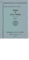 Trends in state government finance in Colorado, 1946-1970