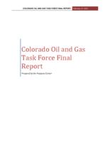 Colorado Oil and Gas Task Force final report