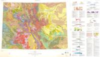 Geologic map of Colorado