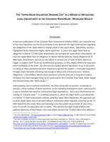 The "upper basin voluntary demand cap" as a means of mitigating legal uncertainty in the Colorado River basin : modeling results : a report of the Colorado River Governance Initiative