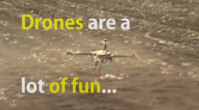 Flying drones in rural areas