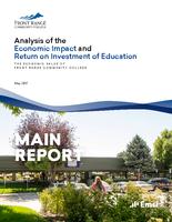 Analysis of the economic impact and return on investment of education. The economic value of Front Range Community College