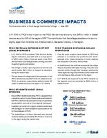 Analysis of the economic impact and return on investment of education. The economic value of Front Range Community College. Business and commerce impacts