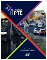 Colorado High Performance Transportation Enterprise : financial statements and independent auditor's reports, financial audit years ended June 30, 2017 and 2016 : compliance audit year ended June 30, 2017
