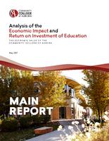 Analysis of the economic impact and return on investment of education. The economic value of Community College of Aurora