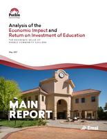 Analysis of the economic impact and return on investment of education. The economic value of Pueblo Community College