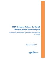 2017 Colorado patient-centered medical home survey report