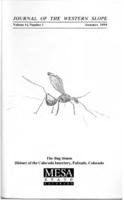 The bug house : history of the Colorado insectary, Palisade, Colorado