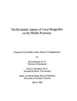 The economic impact of local nonprofits on the Pueblo economy