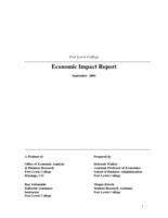 Fort Lewis College economic impact report
