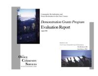 Four Corners Sustainable Forests Partnership Demonstration Project Evaluation Report