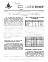 How Colorado compares in state and local taxes