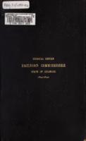 Biennial report of the Railroad Commissioner of the state of Colorado for the years 1891 and 1892