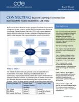 Connecting student learning to instruction : overview of the teacher student data link (TSDL)