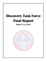 Discovery Task Force final report