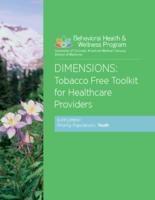 Dimensions, tobacco-free toolkit for healthcare providers. Supplement: Youth 11-18