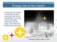 Energy use at the capitol