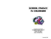 School finance in Colorado